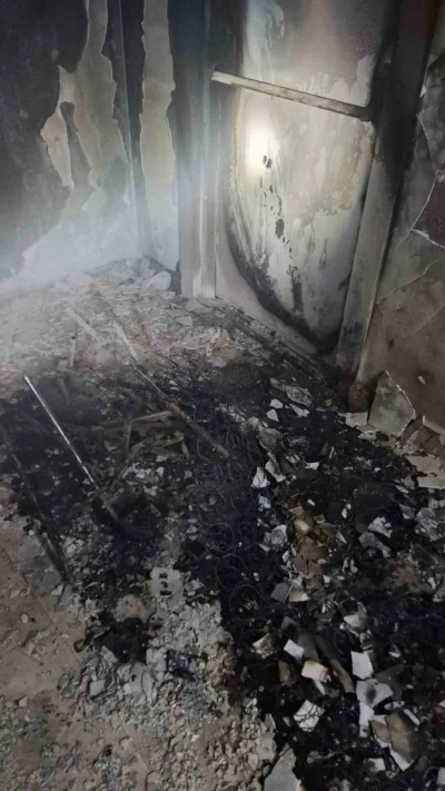 Bilecik&rsquo;te bir apartmanda 1 saat i&ccedil;inde 3 farklı yangın
