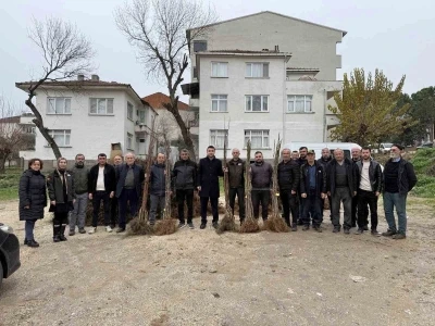 Bilecik&rsquo;te &ccedil;ift&ccedil;ilere meyve fidanı desteği
