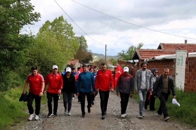 Bilecik&rsquo;te doğa y&uuml;r&uuml;y&uuml;ş&uuml; ger&ccedil;ekleştirildi
