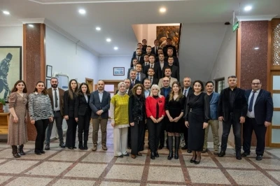 Bilecik&rsquo;te İl Emniyet M&uuml;d&uuml;r&uuml; G&ouml;kalp Şener&rsquo;e veda yemeği
