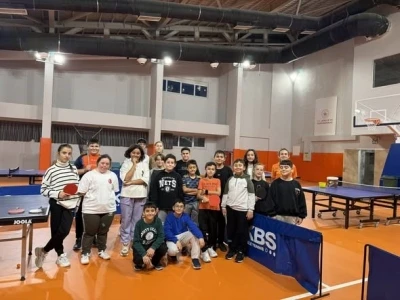 Bilecik’te masa tenisi antrenmanları hız kesmeden devam ediyor
