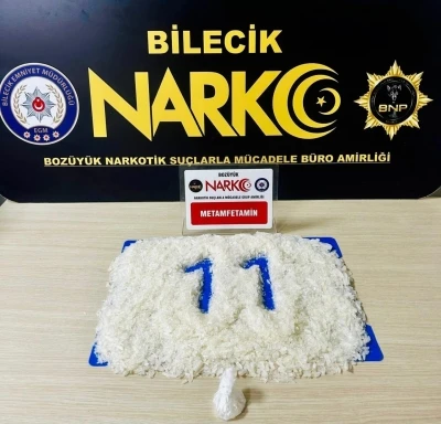 Bilecik’te metamfetamin operasyonu: 1 şüpheli yakalandı
