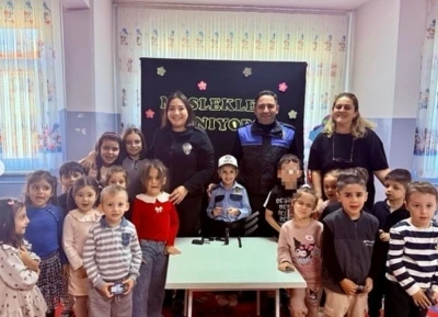 Bilecik’te miniklere polis mesleği ve 112 eğitimi
