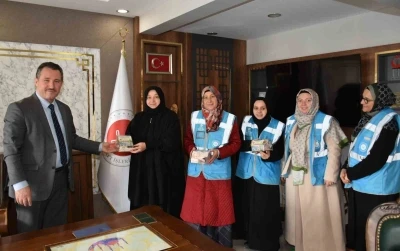 Bilecik&rsquo;te &ouml;ğrencilerden Filistin&rsquo;e destek
