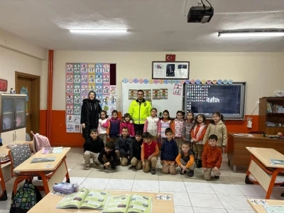 Bilecik&rsquo;te &ouml;ğrencilere trafik eğitimi
