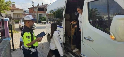 Bilecik&rsquo;te okul servis ara&ccedil;ları denetlendi
