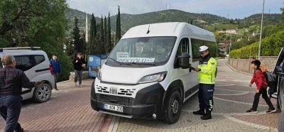 Bilecik&rsquo;te okul servis ara&ccedil;ları denetlendi
