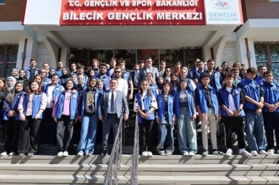 Bilecik’te &quot;Gençler Bakanlığında&quot; projesi kapsamında 90 öğrenci Ankara’ya uğurlandı
