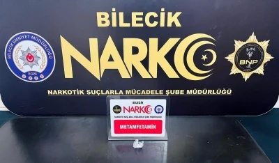 Bilecik&rsquo;te uyuşturucu operasyonu: 1 g&ouml;zaltı
