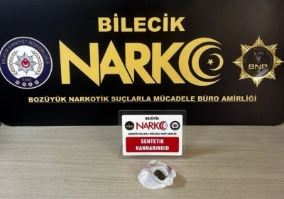 Bilecik&rsquo;te uyuşturucu operasyonu: 1 g&ouml;zaltı
