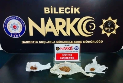 Bilecik&rsquo;te uyuşturucu operasyonu: 1 ş&uuml;pheli yakalandı
