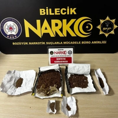 Bilecik&rsquo;te uyuşturucu operasyonu: 2 g&ouml;zaltı
