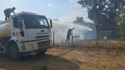 Bilecik’te yangına hızlı müdahale felaketi önledi
