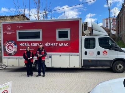 Bilecik&rsquo;te &lsquo;Yerinde Sosyal Hizmet Programı&rsquo; kapsamında saha &ccedil;alışması
