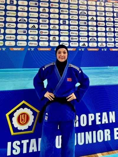 Bilecikli judocu Avrupa Kupası&rsquo;nda m&uuml;cadele etti
