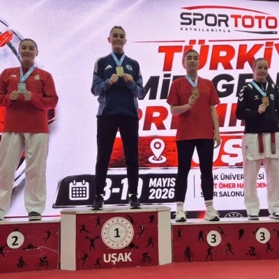 Bilecikli sporcu T&uuml;rkiye ikincisi oldu
