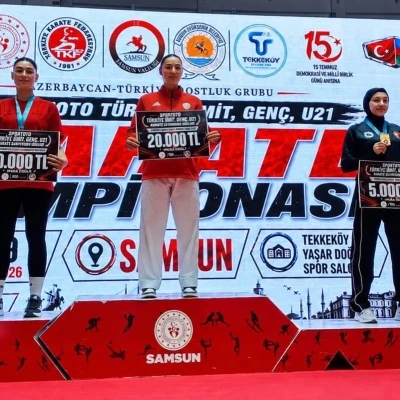 Bilecikli sporcu T&uuml;rkiye şampiyonu oldu
