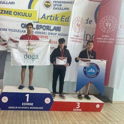Bilecikli y&uuml;z&uuml;c&uuml;den Edirne&rsquo;de bronz madalya
