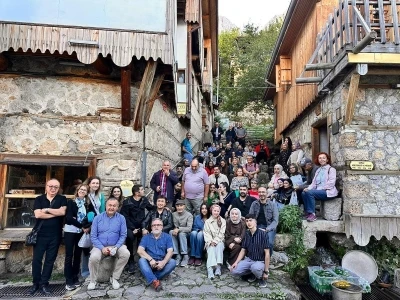 Bilim insanları Kemaliye’yi gezdi
