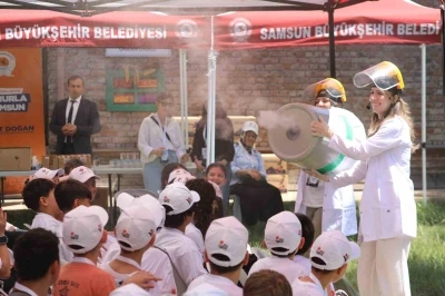 Bilim Samsun&rsquo;la Griden Yeşile Projesi başladı
