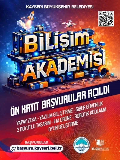 Bilişim Akademisi&rsquo;nde yeni d&ouml;nem &ouml;n kayıtları başladı
