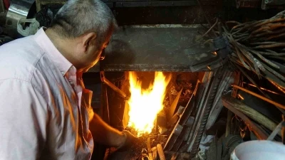 Bin derecelik ateşte 29 yıllık mesai
