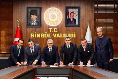 Bing&ouml;l&rsquo;de 115 milyon liralık İŞGEM yatırımı i&ccedil;in imzalar atıldı

