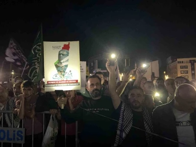 Bingöl’de Filistin’e destek yürüyüşü
