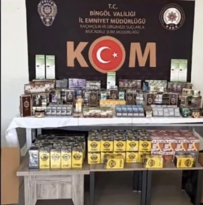 Bing&ouml;l&rsquo;de ka&ccedil;ak&ccedil;ılık ve uyuşturucu operasyonu
