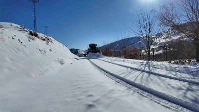 Bing&ouml;l&rsquo;de karla m&uuml;cadele &ccedil;alışmaları s&uuml;r&uuml;yor
