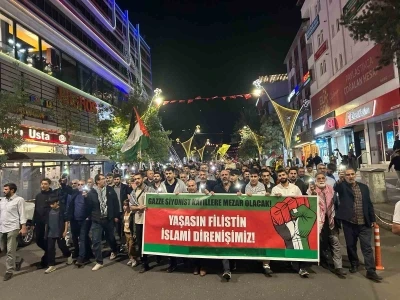 Bingöl’de Sumud Filosu’na müdahaleye tepki
