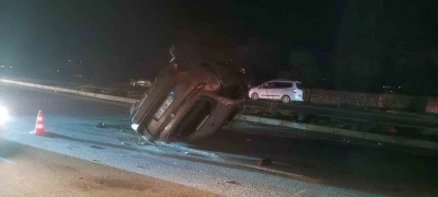 Bing&ouml;l&rsquo;de trafik kazası: 3 Yaralı
