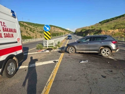 Bing&ouml;l&rsquo;de trafik kazası 5 yaralı
