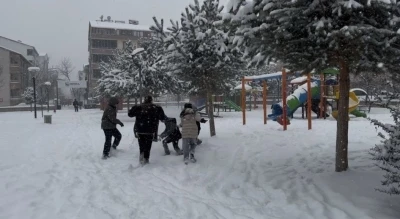 Bing&ouml;l&rsquo;de yoğun kar yağışı
