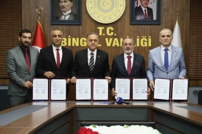 Bingöl Üniversitesi,  İŞGEM ve OSB ile protokol imzaladı
