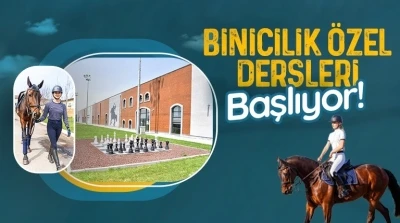 Binicilik tutkunları i&ccedil;in &ouml;zel dersler başlıyor
