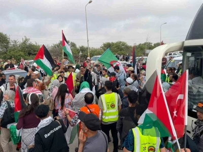 Binlerce aktivist, Gazze ablukasını delmek i&ccedil;in Libya&rsquo;da buluşuyor
