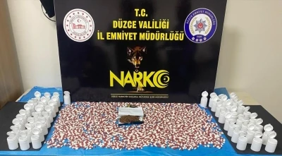 Binlerce uyuşturucu hapla yakalandı

