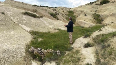 Binlerce yıllık r&uuml;zgar ve su erozyonuyla ortaya &ccedil;ıkan doğal g&uuml;zellik
