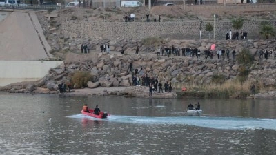 Bir terlik uğruna gözden kayboldu! Dicle Nehri'ne düşen çocuktan haber alınamıyor