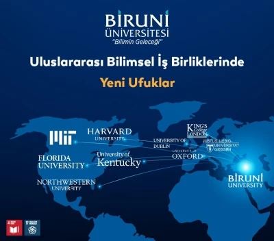 Biruni Üniversitesi’nden uluslararası bilimsel iş birlikleri
