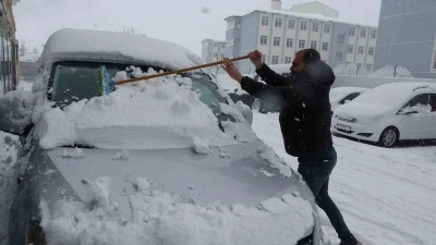 Bitlis&rsquo;te kar mesaisi
