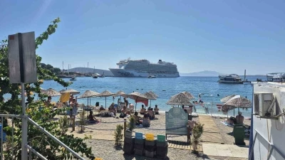 Bodrum’a, 2 bin 683 yolcuyla geldi
