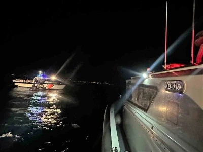Bodrum açıklarında 19 düzensiz göçmen kurtarıldı
