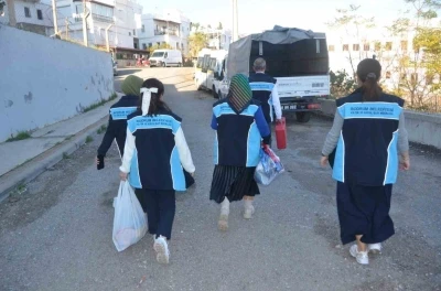 Bodrum Belediyesi minik y&uuml;zleri g&uuml;ld&uuml;rd&uuml;
