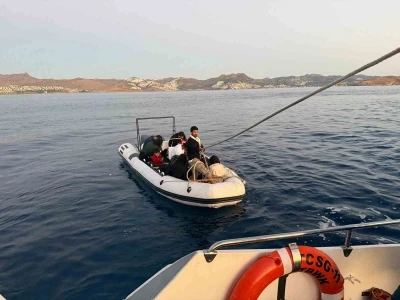 Bodrum’da 17 düzensiz göçmen yakalandı
