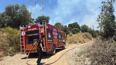 Bodrum&rsquo;da &ccedil;ıkan yangın b&uuml;y&uuml;meden s&ouml;nd&uuml;r&uuml;ld&uuml;
