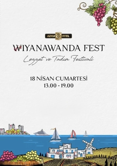 Bodrum&rsquo;da lezzet r&uuml;zgarı: "Wiyanawanda Fest 3&rsquo;&uuml;nc&uuml; kez kapılarını a&ccedil;ıyor"
