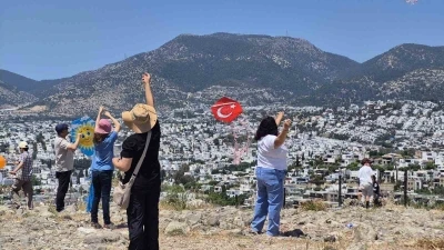 Bodrum&rsquo;da U&ccedil;urtma Festivali yoğun ilgi g&ouml;rd&uuml;
