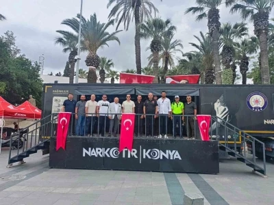 Bodrum&rsquo;da uyuşturucuya teknolojik savaş: "Narko tır" meydana konuşlandı
